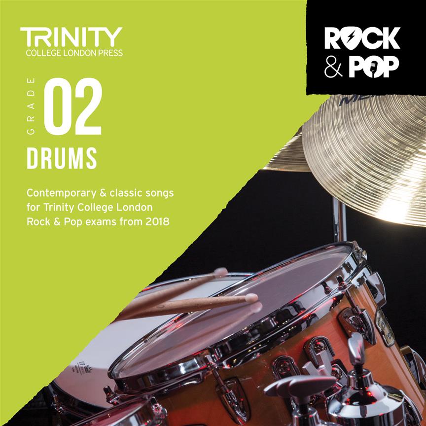 Trinity Rock and Pop 2018 Drums Grade 2